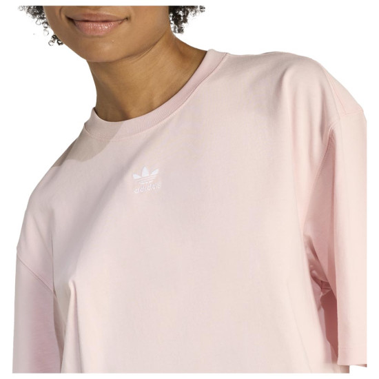 Adidas Γυναικεία κοντομάνικη μπλούζα Essentials Cropped T-Shirt